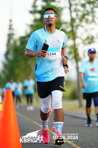 Race photo from KBP City Run 2024