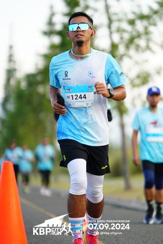 Race photo from KBP City Run 2024