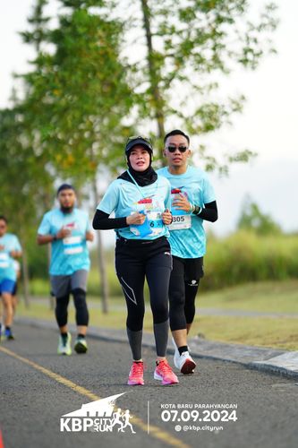Race photo from KBP City Run 2024