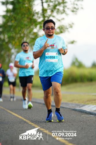 Race photo from KBP City Run 2024