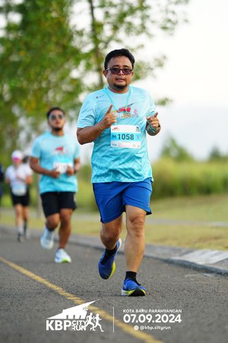 Race photo from KBP City Run 2024