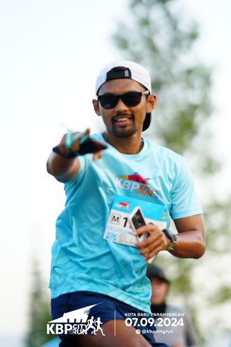 Race photo from KBP City Run 2024