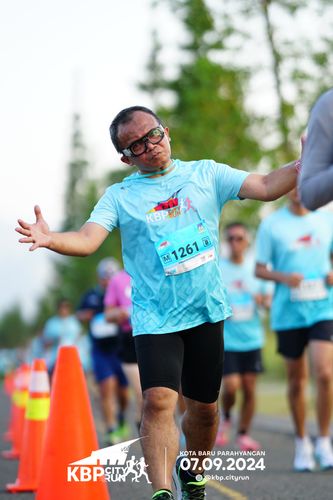 Race photo from KBP City Run 2024
