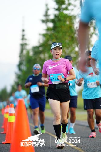 Race photo from KBP City Run 2024