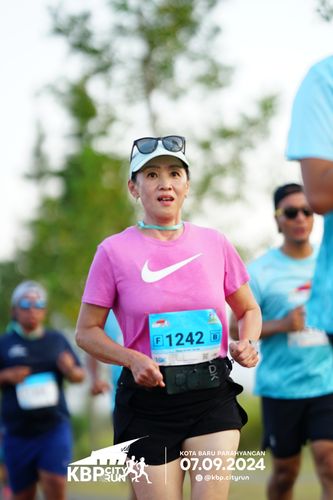 Race photo from KBP City Run 2024