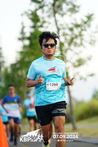 Race photo from KBP City Run 2024
