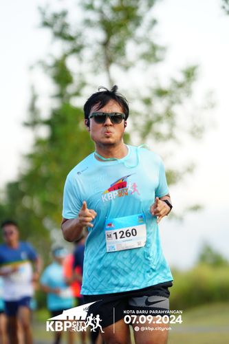 Race photo from KBP City Run 2024