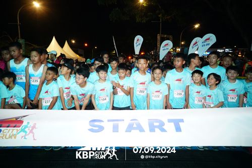 Race photo from KBP City Run 2024