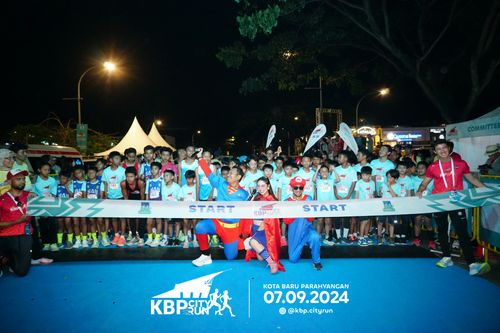 Race photo from KBP City Run 2024