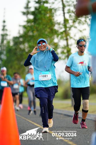 Race photo from KBP City Run 2024