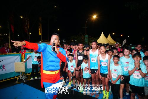 Race photo from KBP City Run 2024
