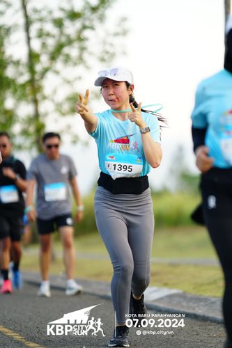 Race photo from KBP City Run 2024