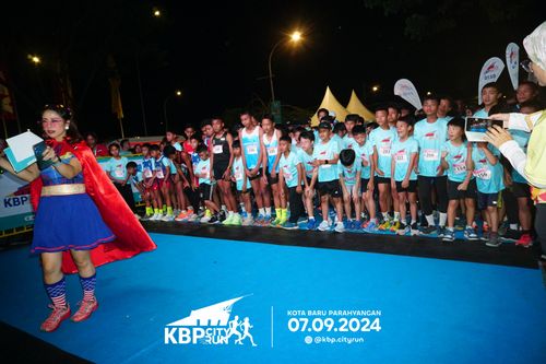 Race photo from KBP City Run 2024