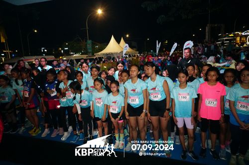 Race photo from KBP City Run 2024