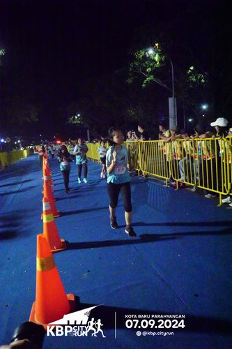 Race photo from KBP City Run 2024
