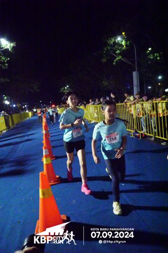 Race photo from KBP City Run 2024