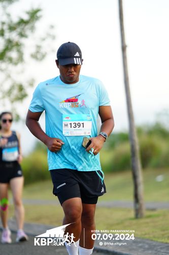 Race photo from KBP City Run 2024