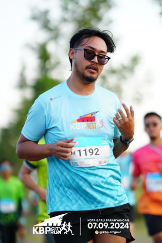 Race photo from KBP City Run 2024
