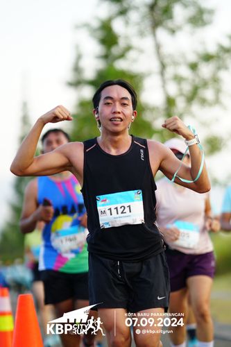 Race photo from KBP City Run 2024