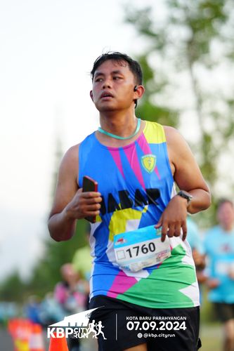 Race photo from KBP City Run 2024