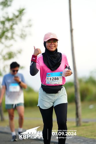 Race photo from KBP City Run 2024