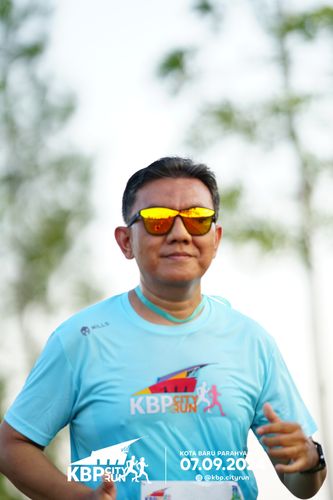 Race photo from KBP City Run 2024