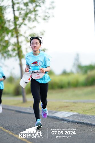 Race photo from KBP City Run 2024