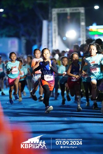 Race photo from KBP City Run 2024