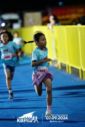 Race photo from KBP City Run 2024