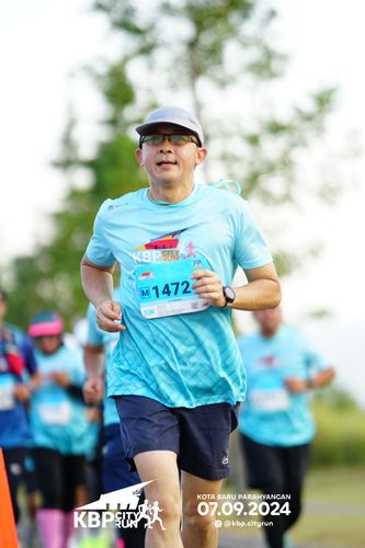 Race photo from KBP City Run 2024