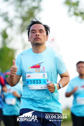 Race photo from KBP City Run 2024