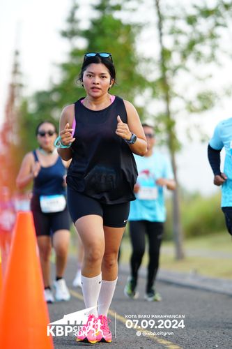 Race photo from KBP City Run 2024