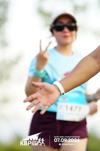 Race photo from KBP City Run 2024