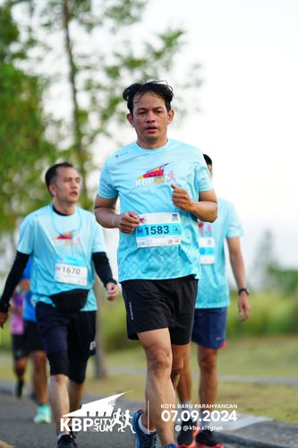 Race photo from KBP City Run 2024