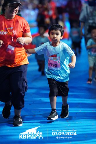 Race photo from KBP City Run 2024