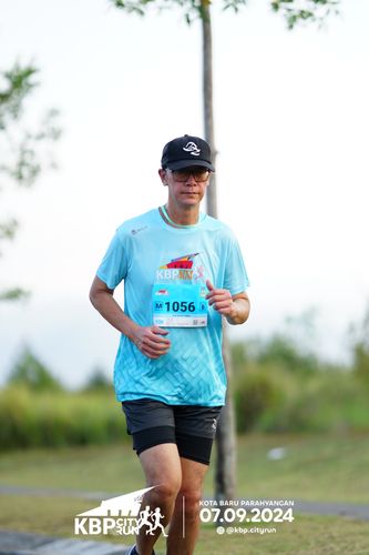 Race photo from KBP City Run 2024