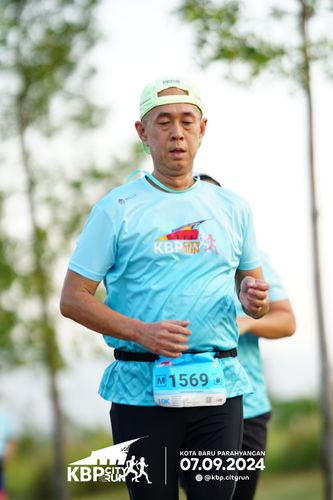 Race photo from KBP City Run 2024