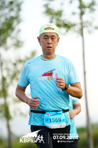 Race photo from KBP City Run 2024