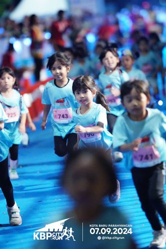 Race photo from KBP City Run 2024