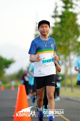 Race photo from KBP City Run 2024