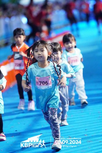 Race photo from KBP City Run 2024