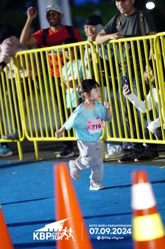 Race photo from KBP City Run 2024