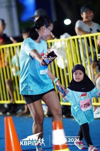 Race photo from KBP City Run 2024