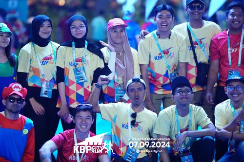 Race photo from KBP City Run 2024