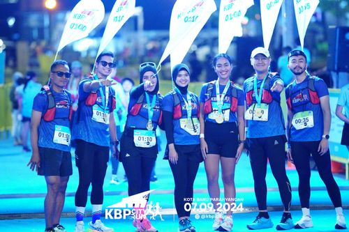 Race photo from KBP City Run 2024