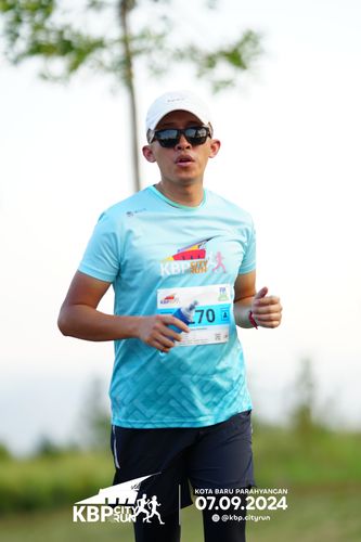 Race photo from KBP City Run 2024