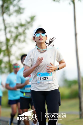 Race photo from KBP City Run 2024