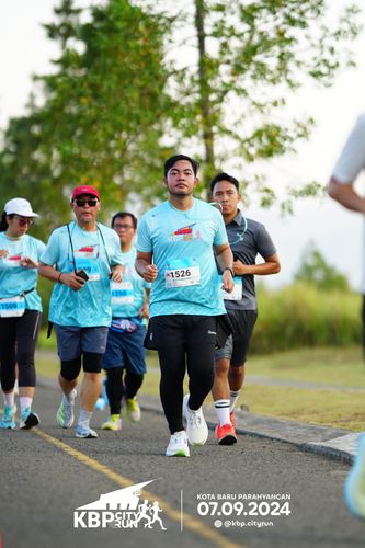 Race photo from KBP City Run 2024