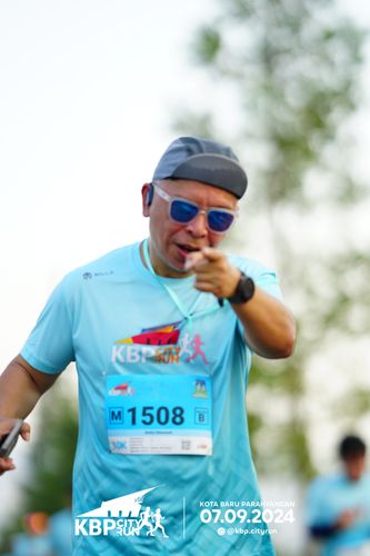 Race photo from KBP City Run 2024