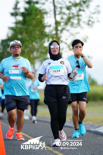 Race photo from KBP City Run 2024